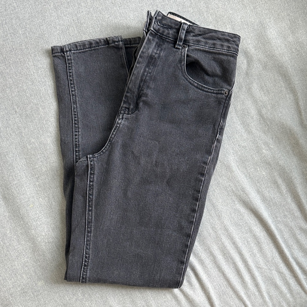 ASOS Black / Grey Skinny Jeans (Size 26)